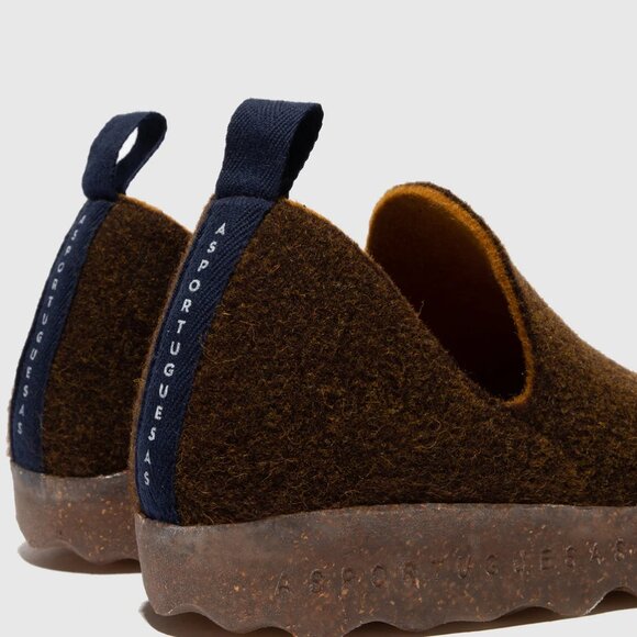 NEW ASPORTUGUESAS Made In Portugal Wool City Comfort Slip On Shoes 259 6M3 - Picture 5 of 8